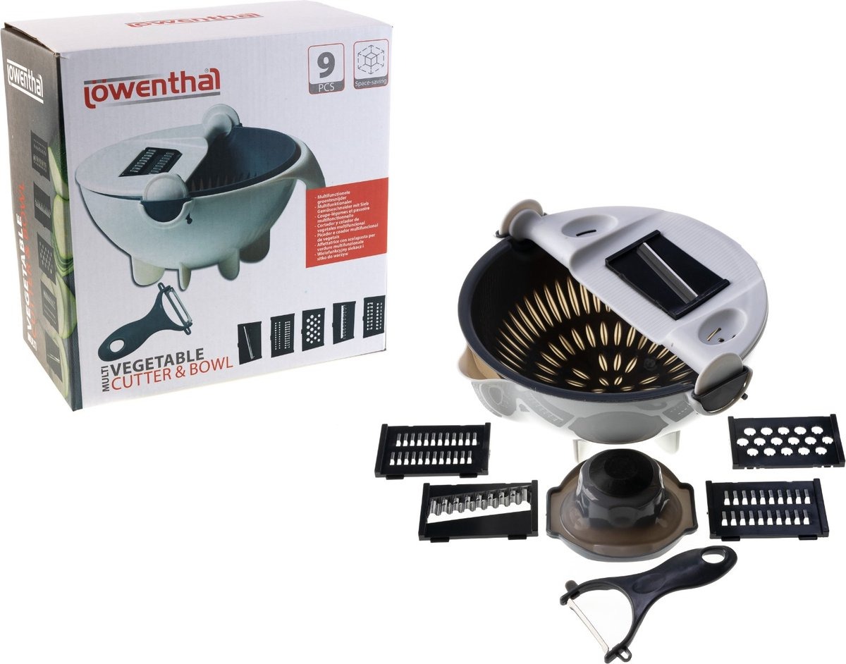 Lowenthal - Multifunctionele groente en fruit snijder-Nitix-3